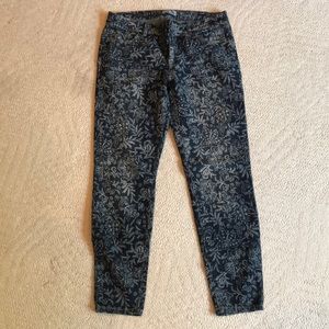 Printed skinny jeans